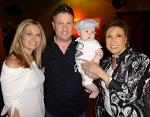 Ryman and his parents, Toni and Corey Frizzell, at the Nashville Palace